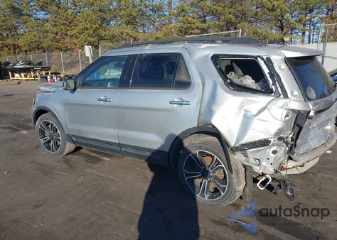 2014 Ford Explorer Sport из США, поврежденный, VIN 1FM5K8GTXEGA46671